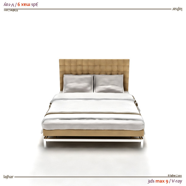 Boss bed with small headboard